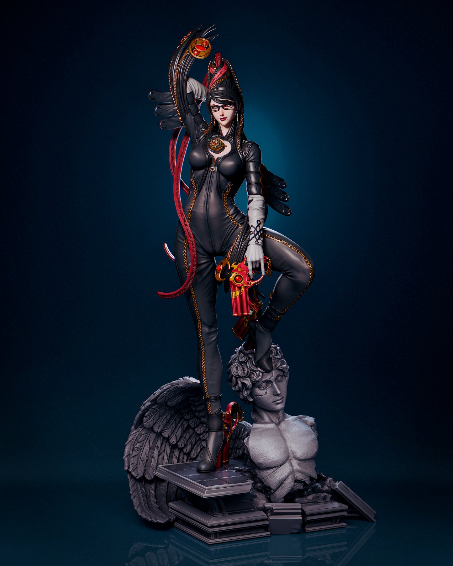 Bayonetta - Unassembled and Unpainted Garage Kit - Model By Abe3d/davilm_art