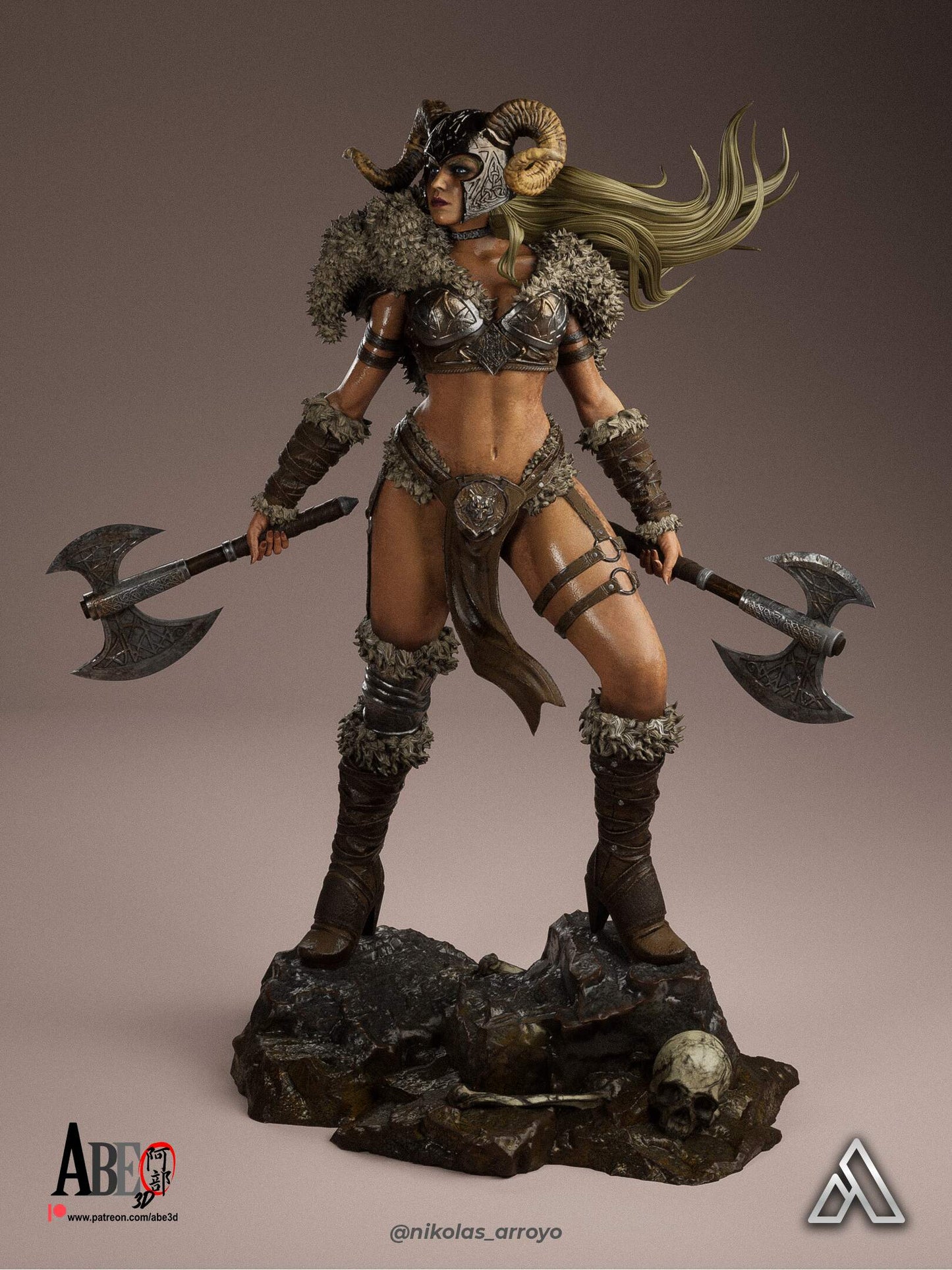 Ragna - Unassembled and Unpainted Garage Kit - Model Designed by Abe3D/Arroyo