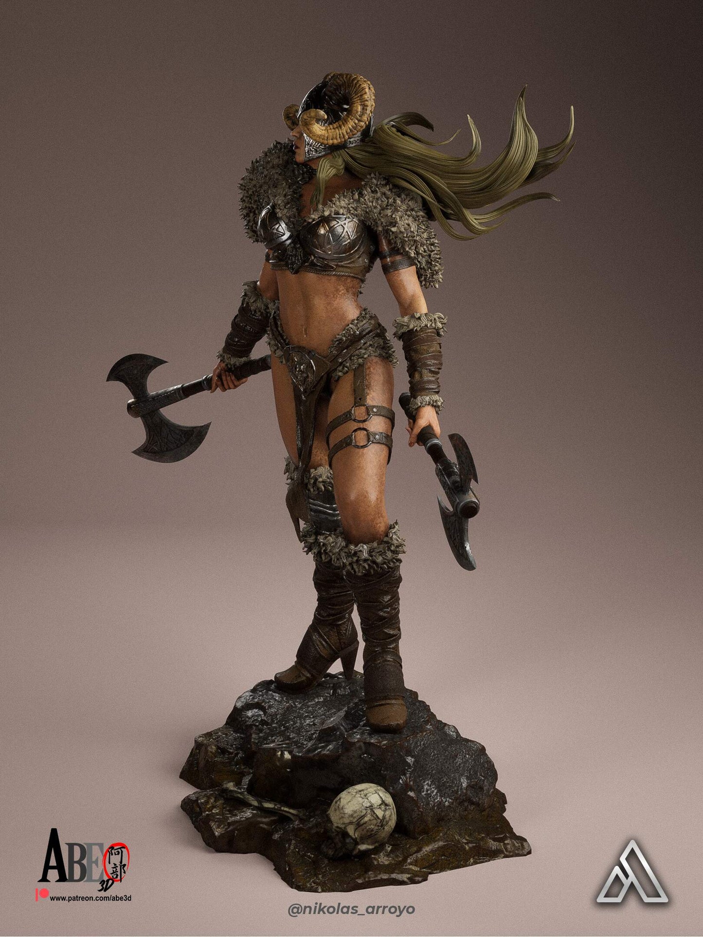 Ragna - Unassembled and Unpainted Garage Kit - Model Designed by Abe3D/Arroyo