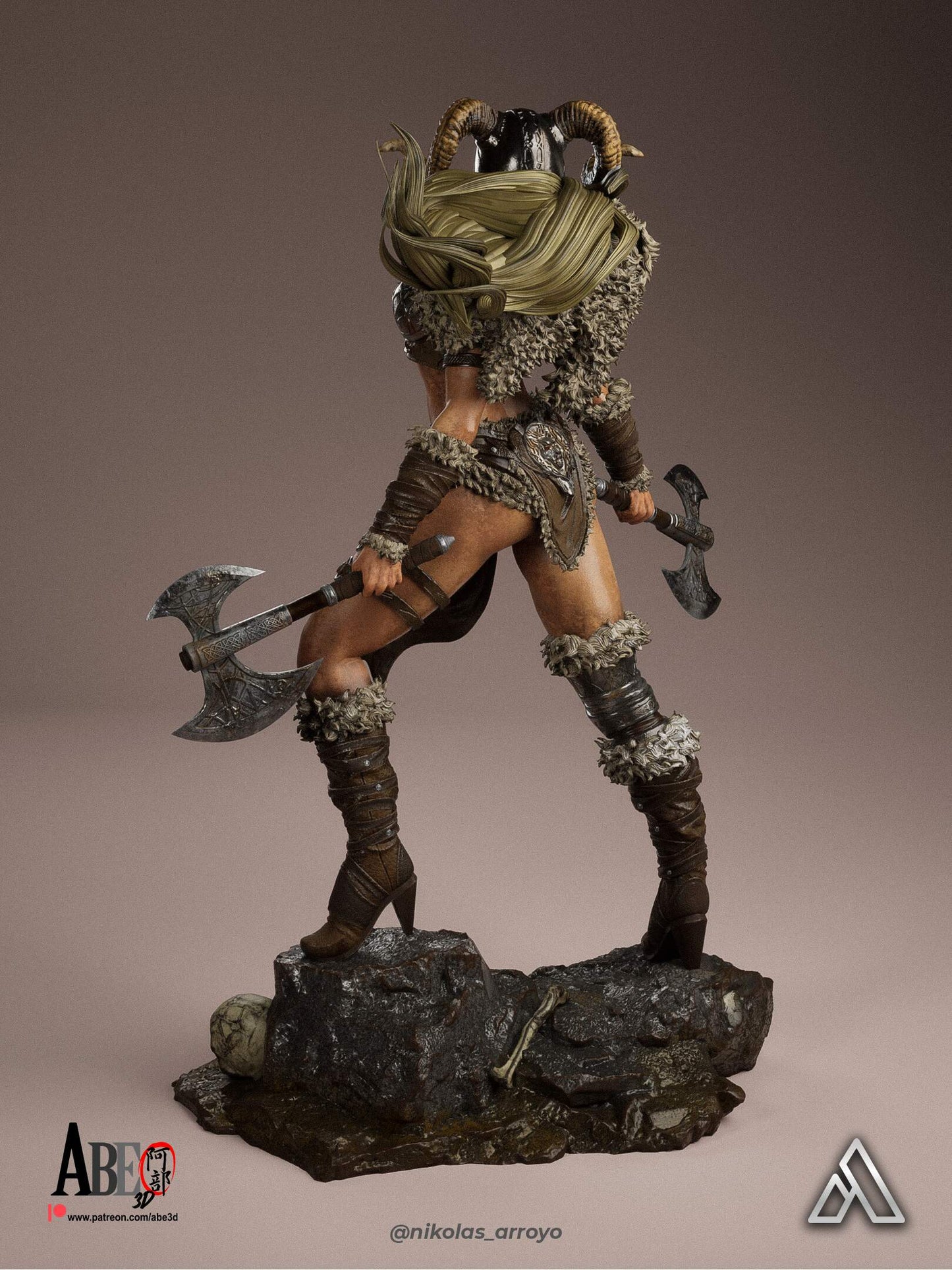 Ragna - Unassembled and Unpainted Garage Kit - Model Designed by Abe3D/Arroyo