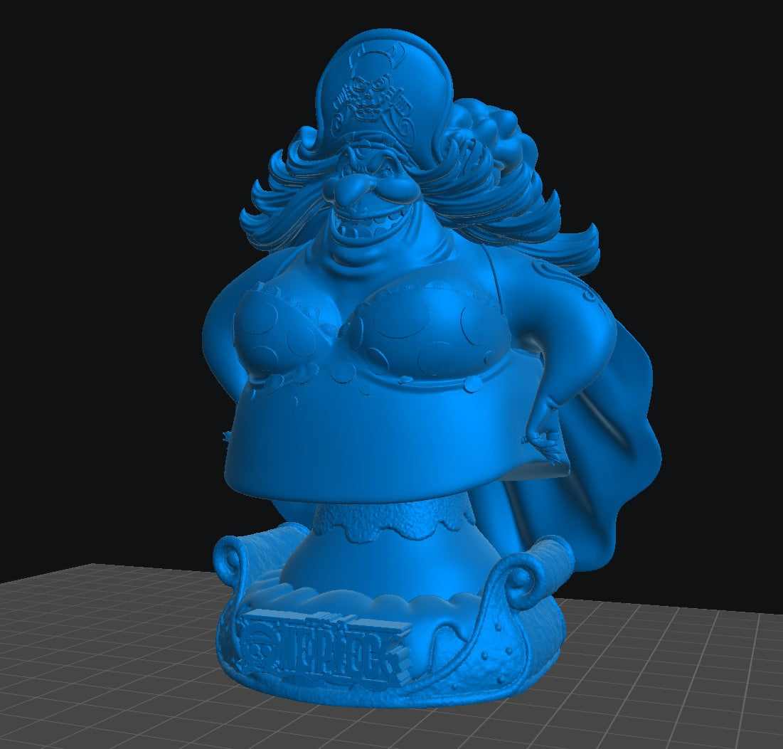 Big Mom - Unassembled and Unpainted Garage Kit - Model Designed by Sekai3D