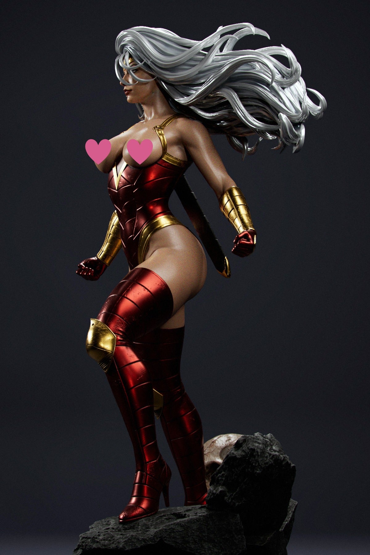 Glory NSFW - Unassembled and Unpainted Garage Kit - Model Designed by Abe3D/Marcio