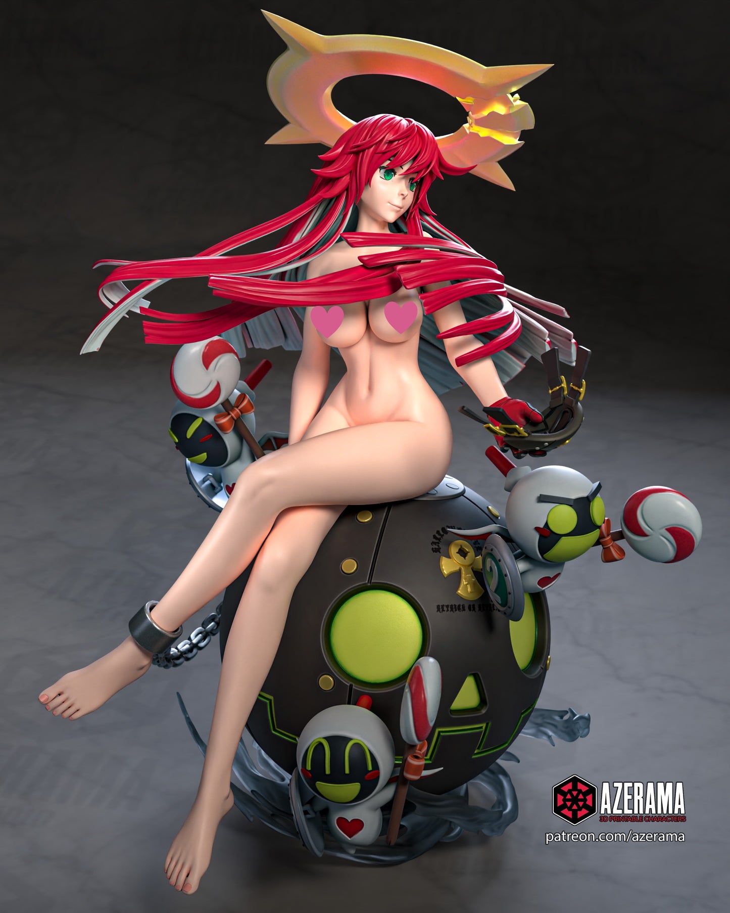 Jack-O NSFW - Unassembled and Unpainted Garage Kit - Model Designed by Azerama
