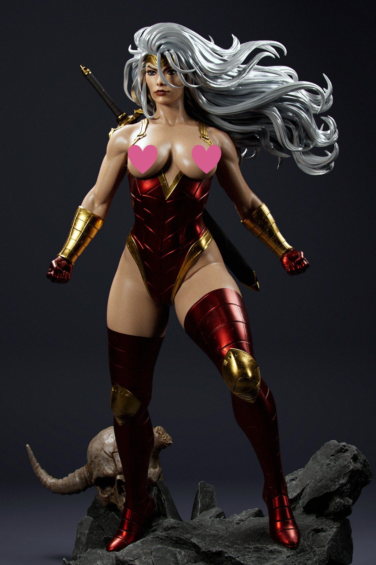 Glory NSFW - Unassembled and Unpainted Garage Kit - Model Designed by Abe3D/Marcio