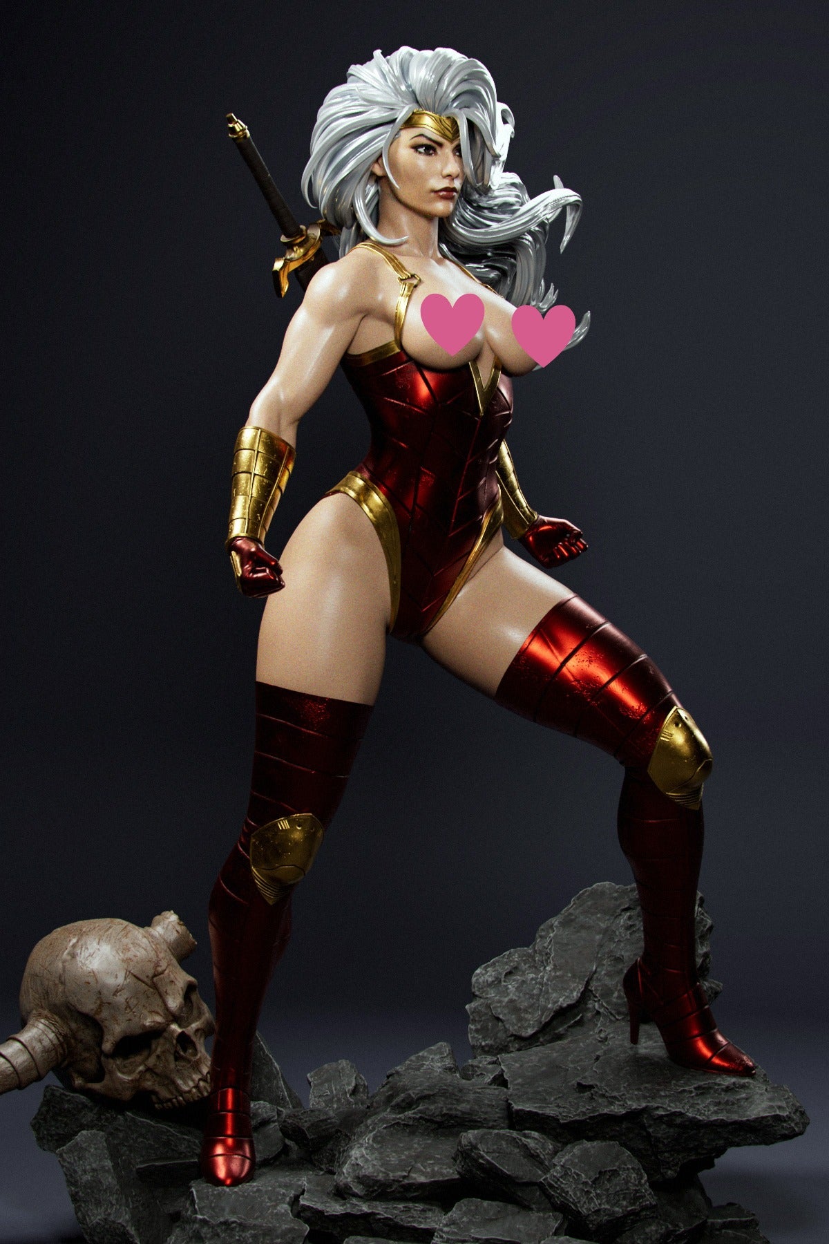 Glory NSFW - Unassembled and Unpainted Garage Kit - Model Designed by Abe3D/Marcio