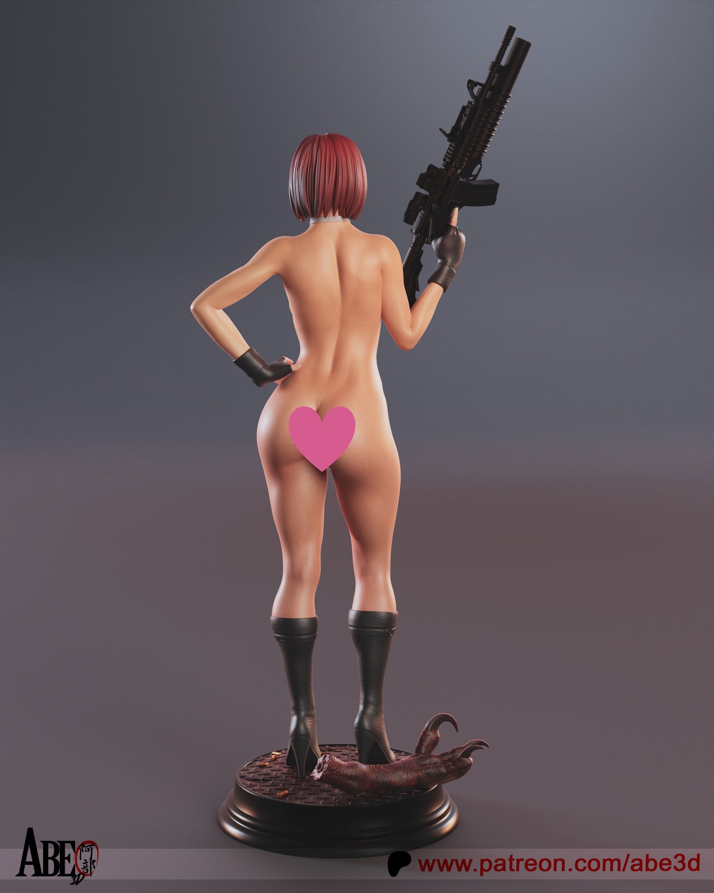Regina NSFW - Unassembled and Unpainted Garage Kit - Model Designed by Abe3D
