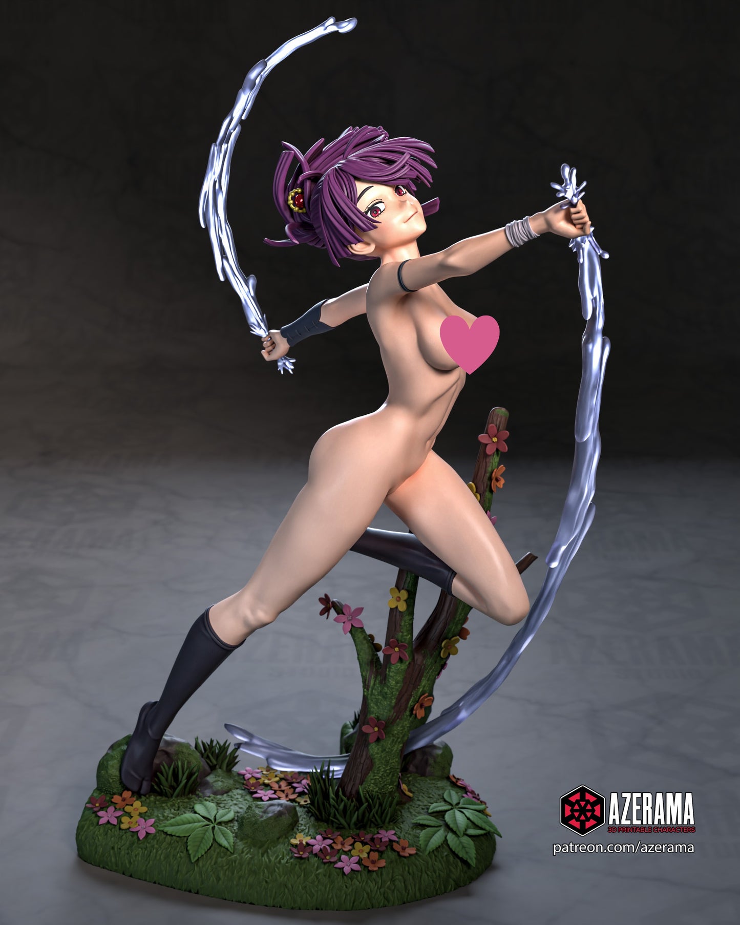 Yuzuriha x Sagiri NSFW - Unassembled and Unpainted Garage Kit - Model Designed by Azerama