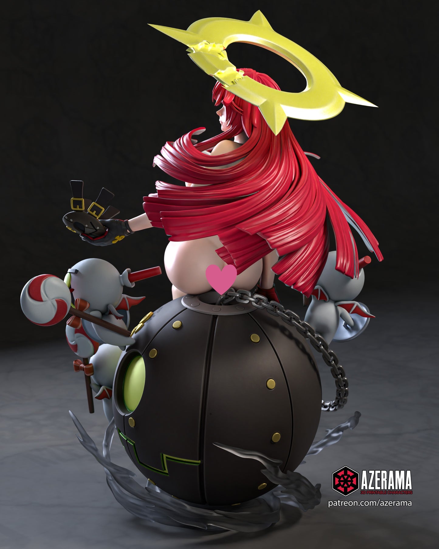 Jack-O NSFW - Unassembled and Unpainted Garage Kit - Model Designed by Azerama