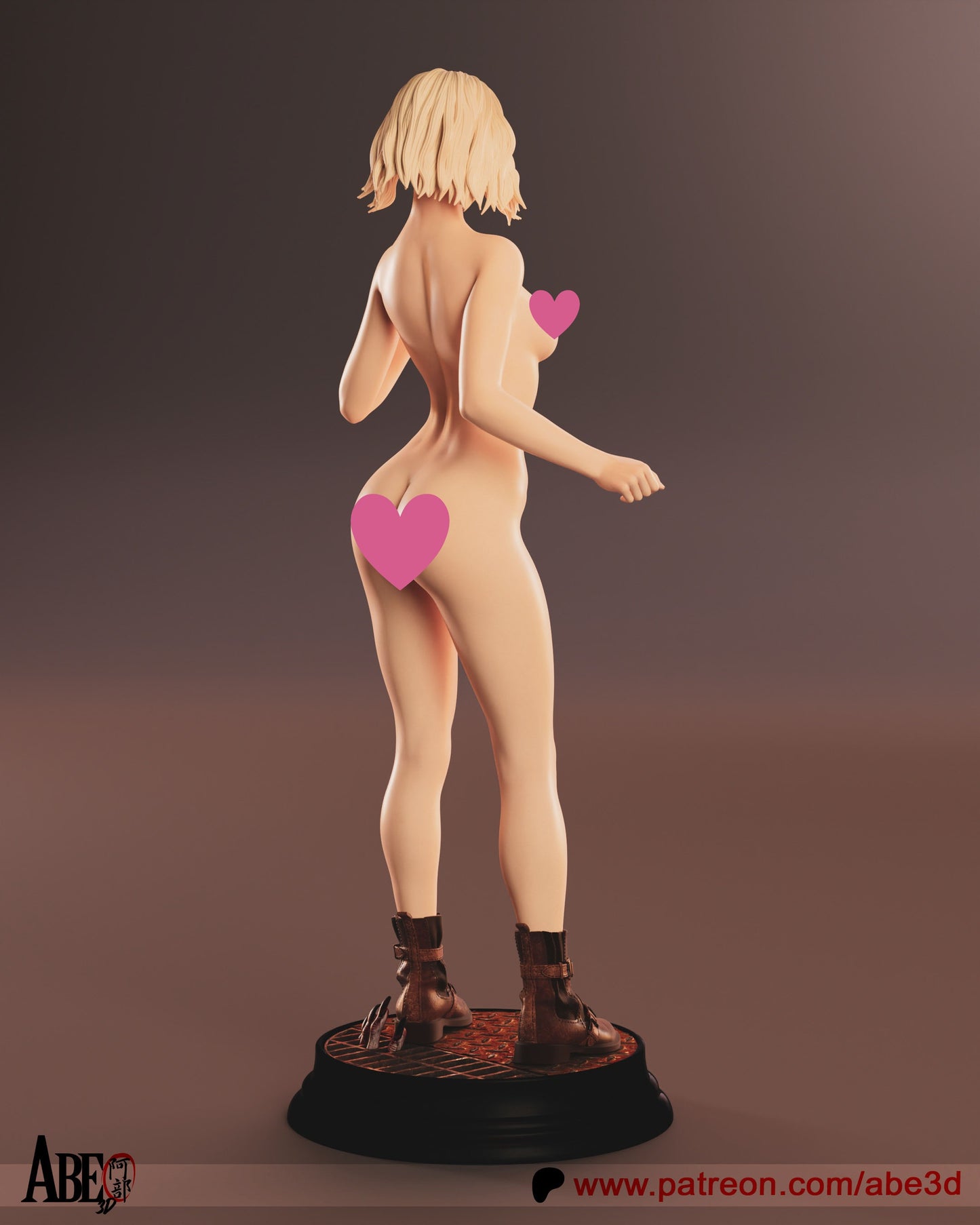 Grace NSFW (TORSO VARIANTS INCLUDED) - Unassembled and Unpainted Garage Kit - Model Designed by Abe3D