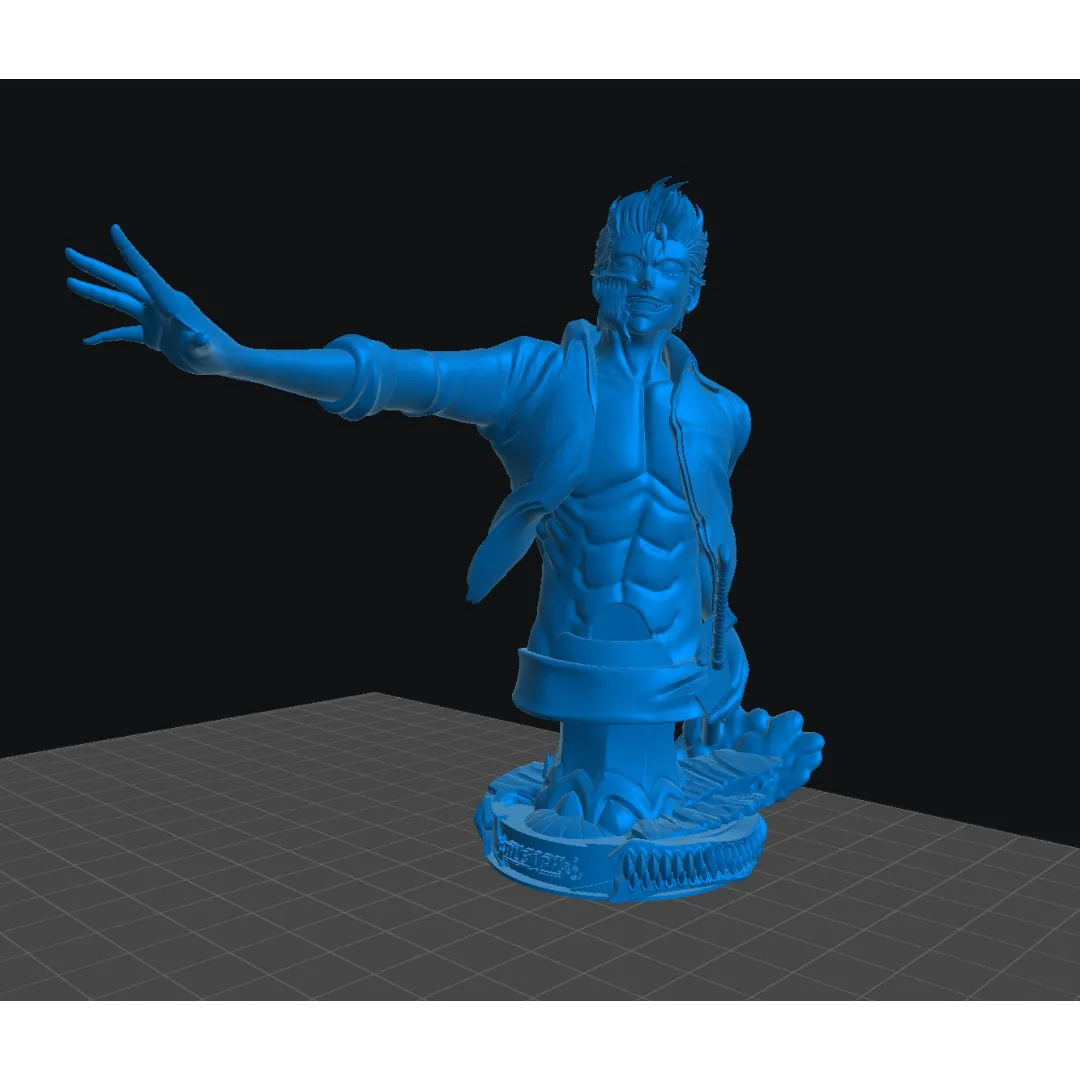 Grimmjow - Unassembled and Unpainted Garage Kit - Model Designed by Sekai3D