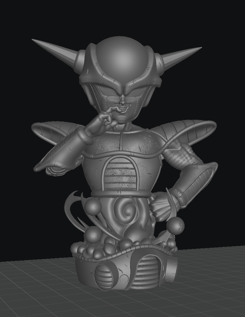 Freiza 1st Form - Unassembled and Unpainted Garage Kit - Model Designed by Sekai3D