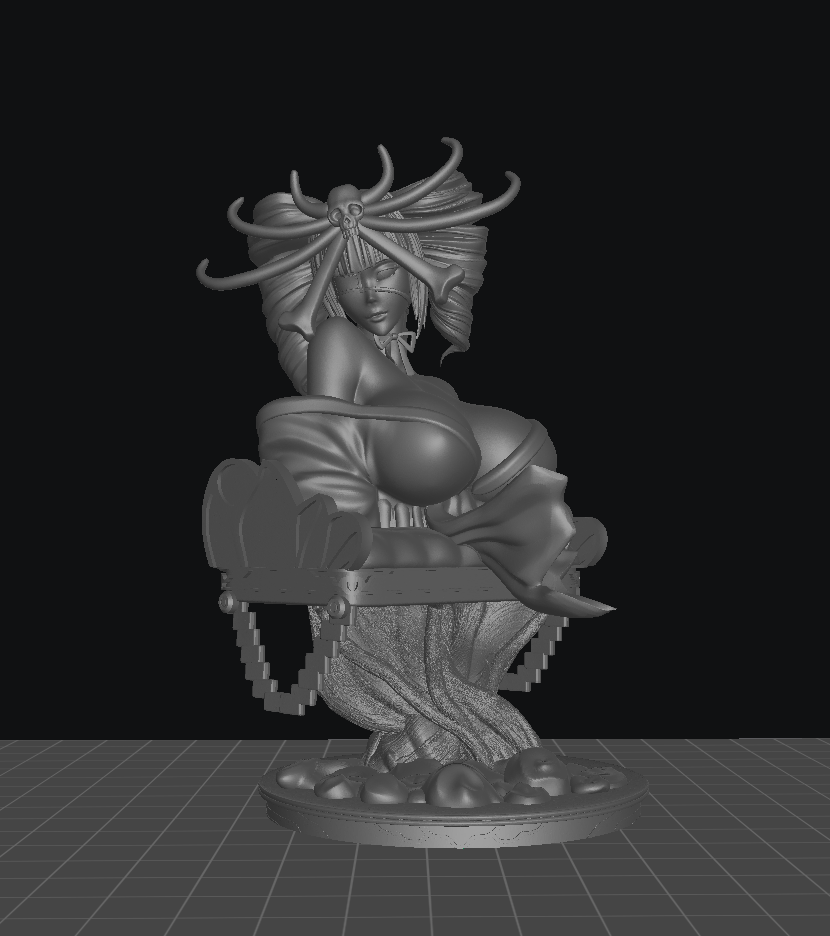 Katen - Unassembled and Unpainted Garage Kit - Model Designed by Sekai3D