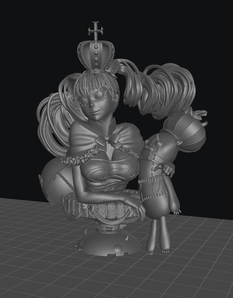 Perona - Unassembled and Unpainted Garage Kit - Model Designed by Sekai3D