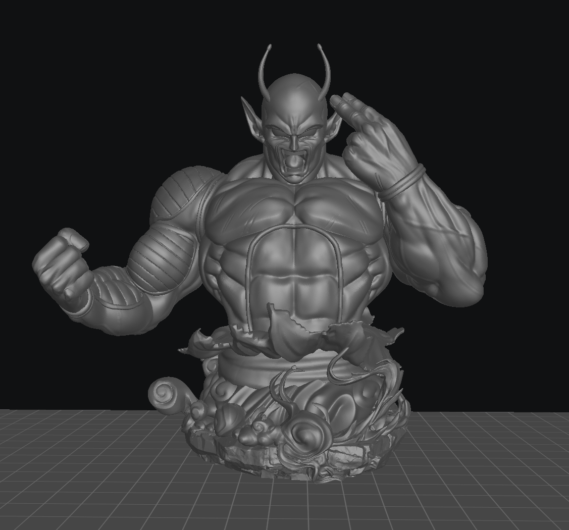 Super Piccolo (DB Super) - Unassembled and Unpainted Garage Kit - Model Designed by Sekai3D