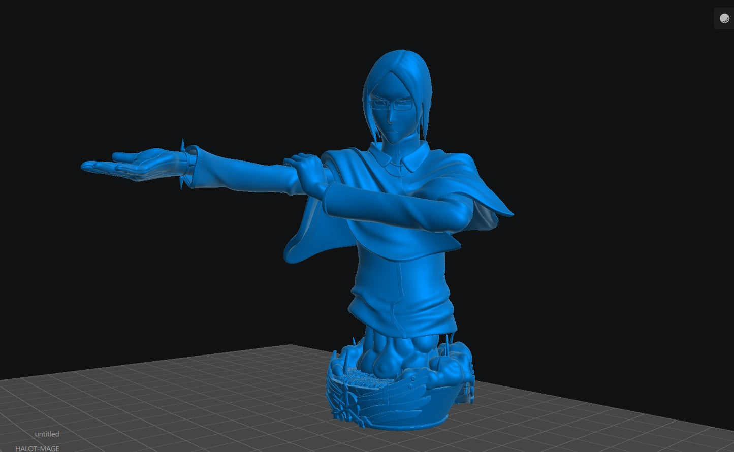 Uryu - Unassembled and Unpainted Garage Kit - Model Designed by Sekai3D