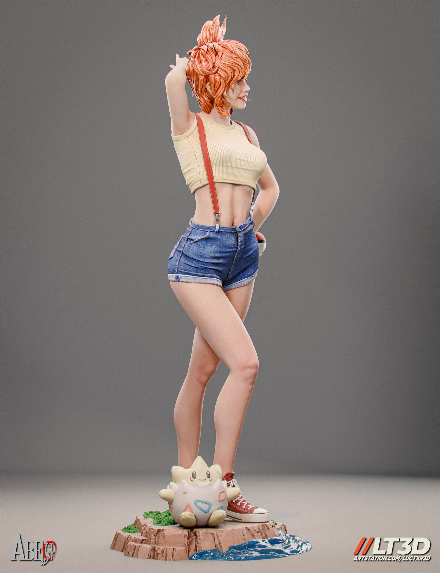 Misty - Unassembled and Unpainted Garage Kit - Model Designed by Abe3d/LT3D