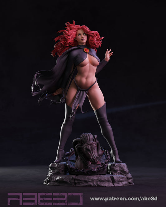 Madelyne (VARIANT PARTS INCLUDED) - Unassembled and Unpainted Garage Kit - Model Designed by Abe3d