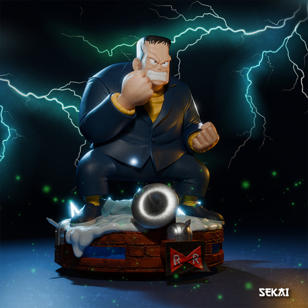 Octavio - Unassembled and Unpainted Garage Kit - Model Designed by Sekai3D