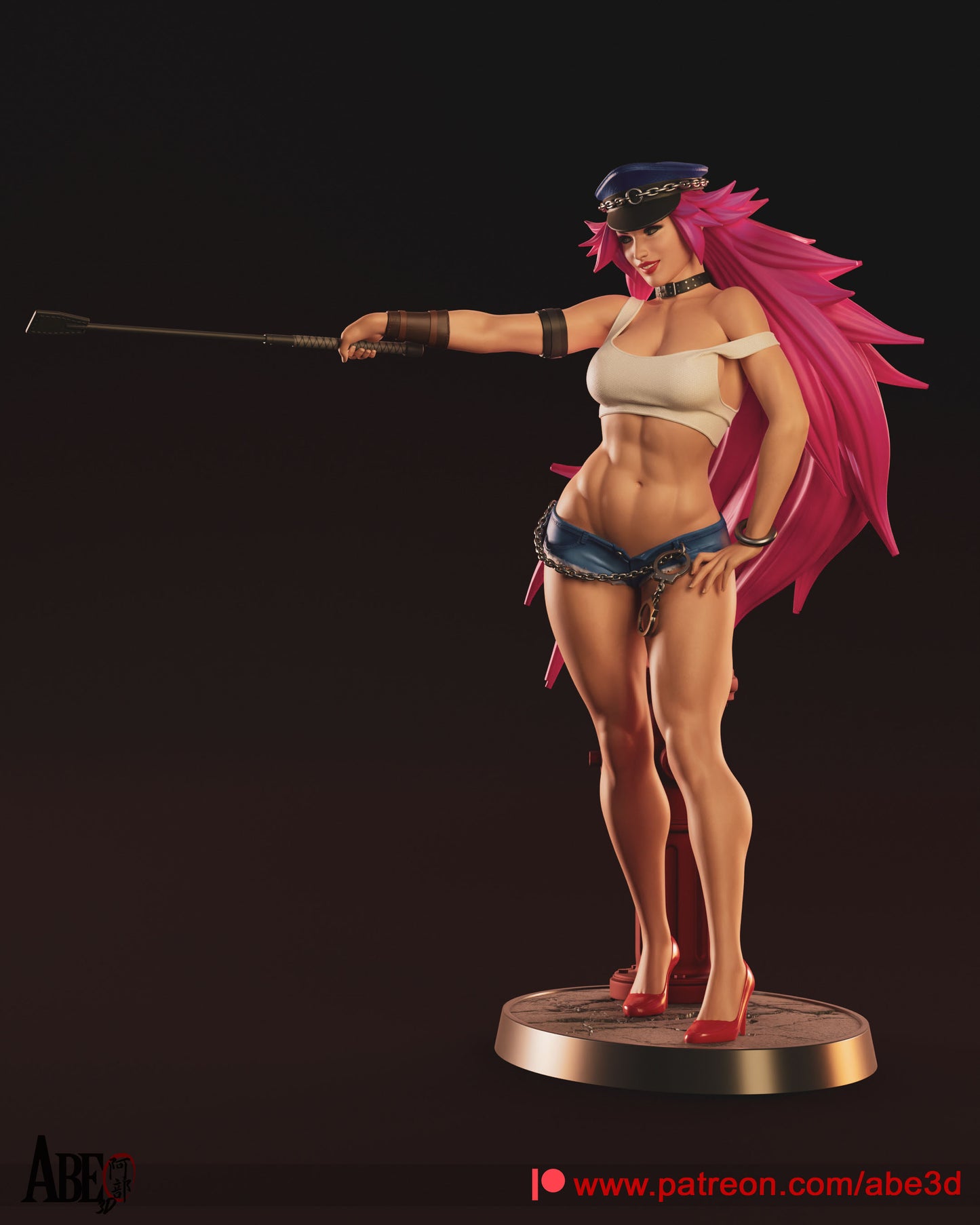 Poison - Unassembled and Unpainted Garage Kit - Model Designed by Abe3d