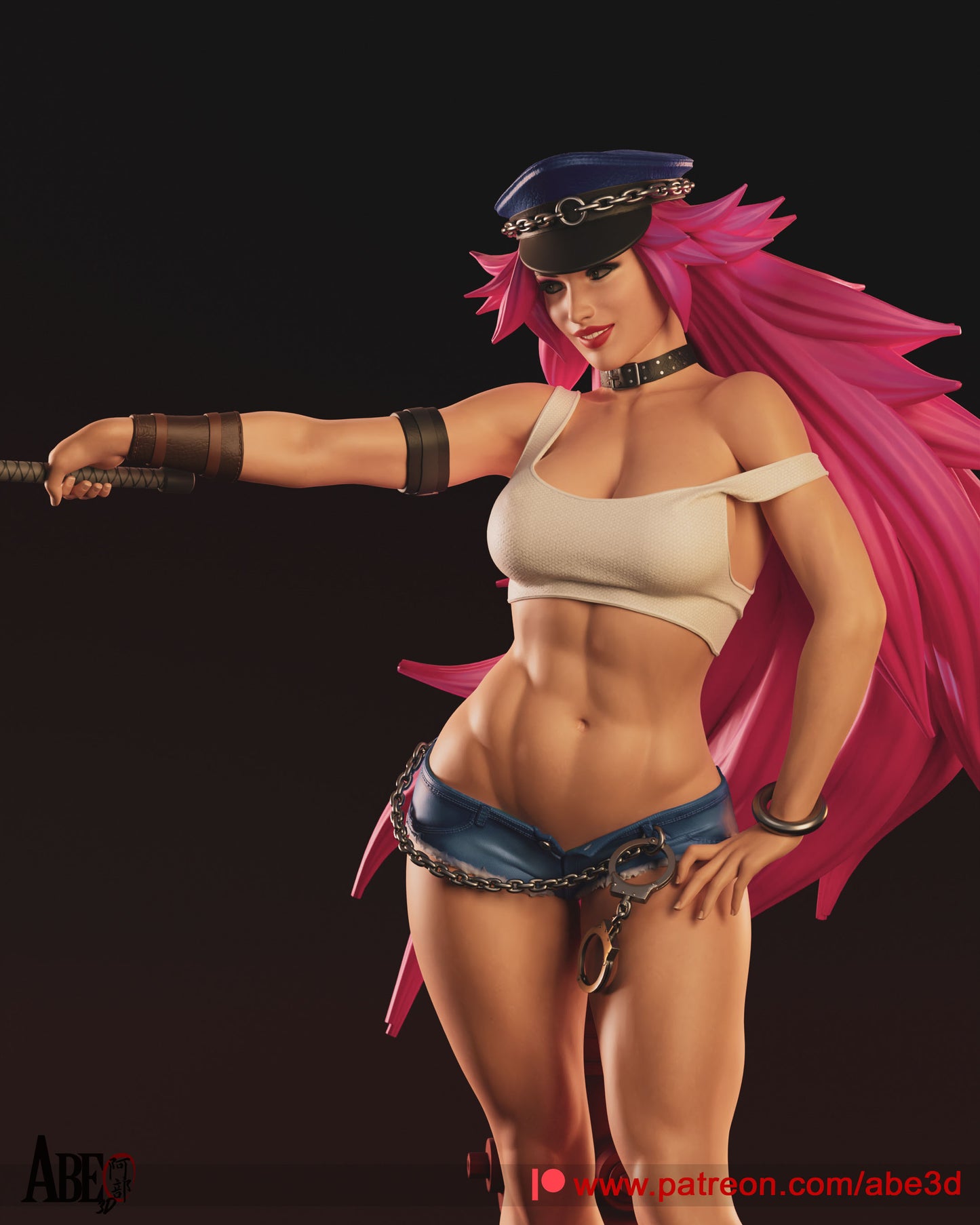 Poison - Unassembled and Unpainted Garage Kit - Model Designed by Abe3d