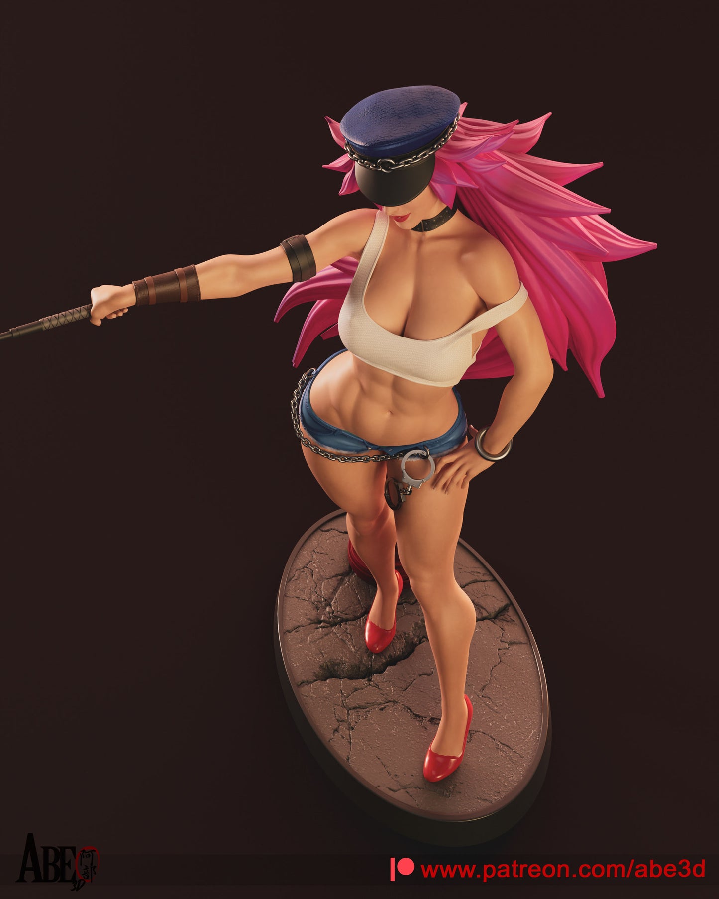 Poison - Unassembled and Unpainted Garage Kit - Model Designed by Abe3d