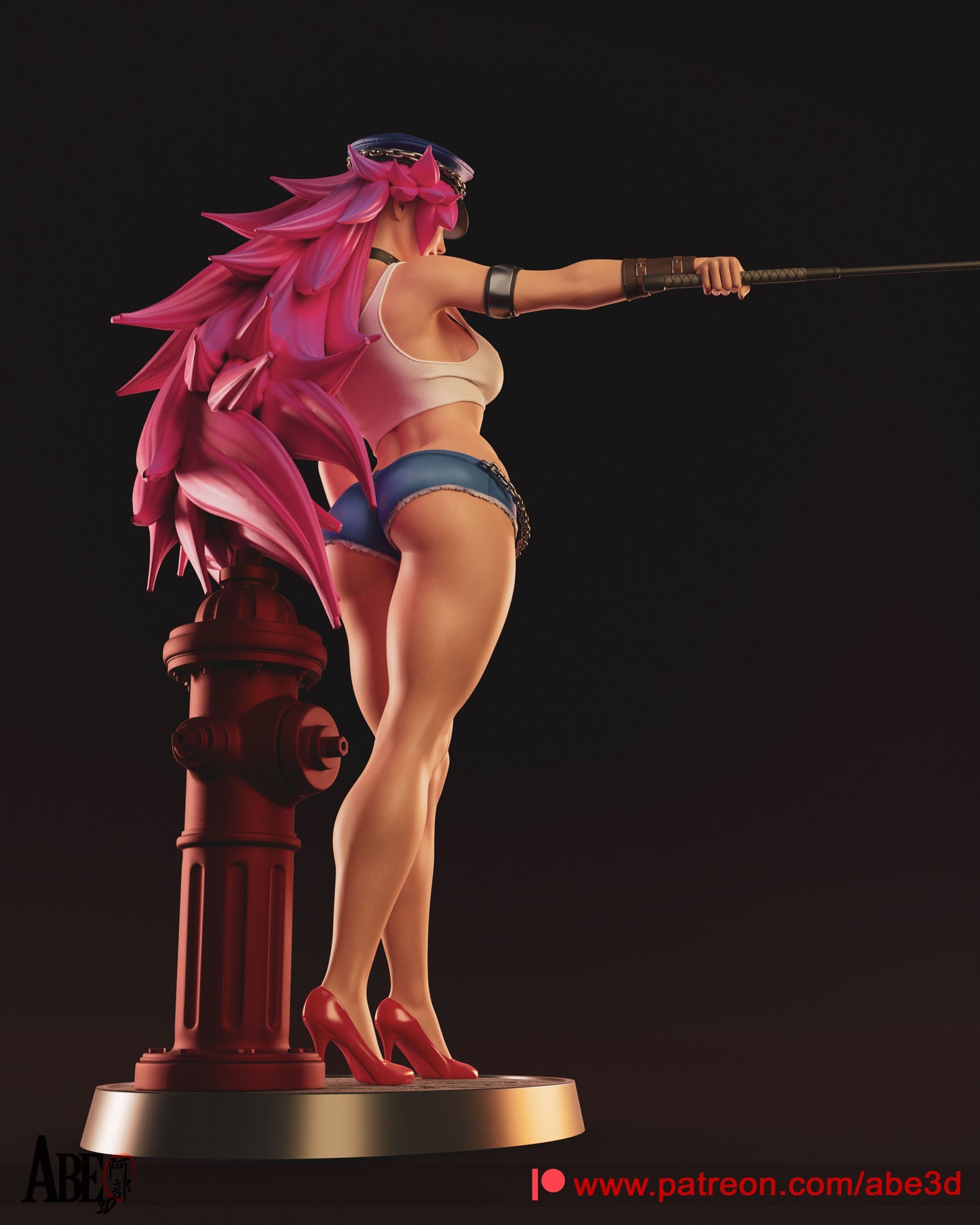 Poison - Unassembled and Unpainted Garage Kit - Model Designed by Abe3d