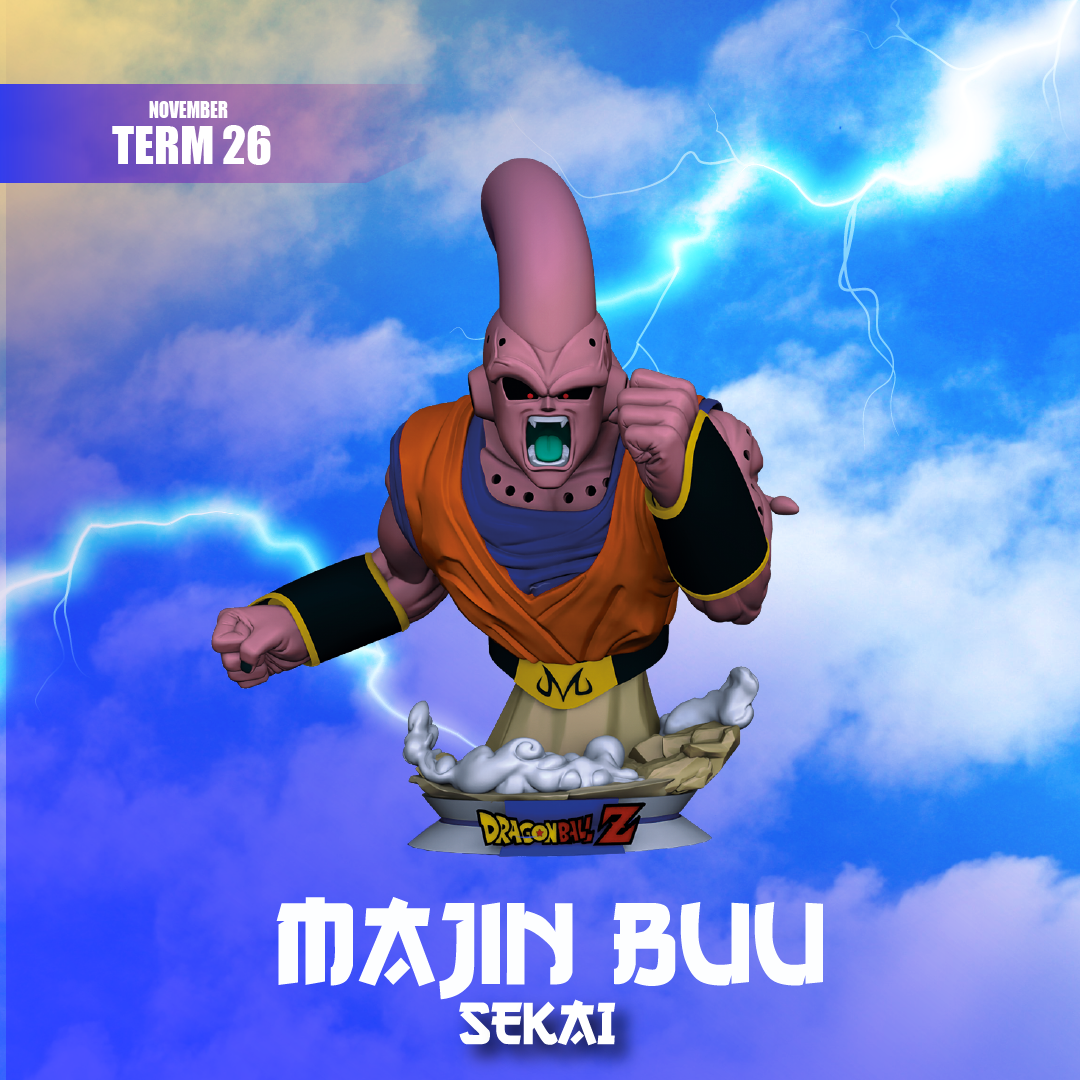 Vegito vs Super Buu - Unassembled and Unpainted Garage Kit - Model by Sekai3D