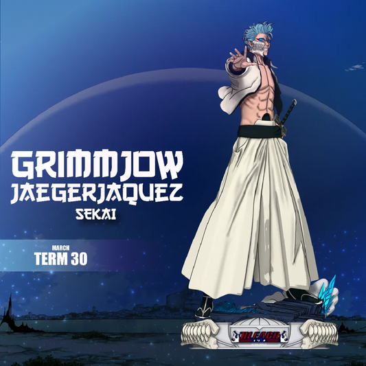 Grimmjow - Unassembled and Unpainted Garage Kit - Model Designed by Sekai3D