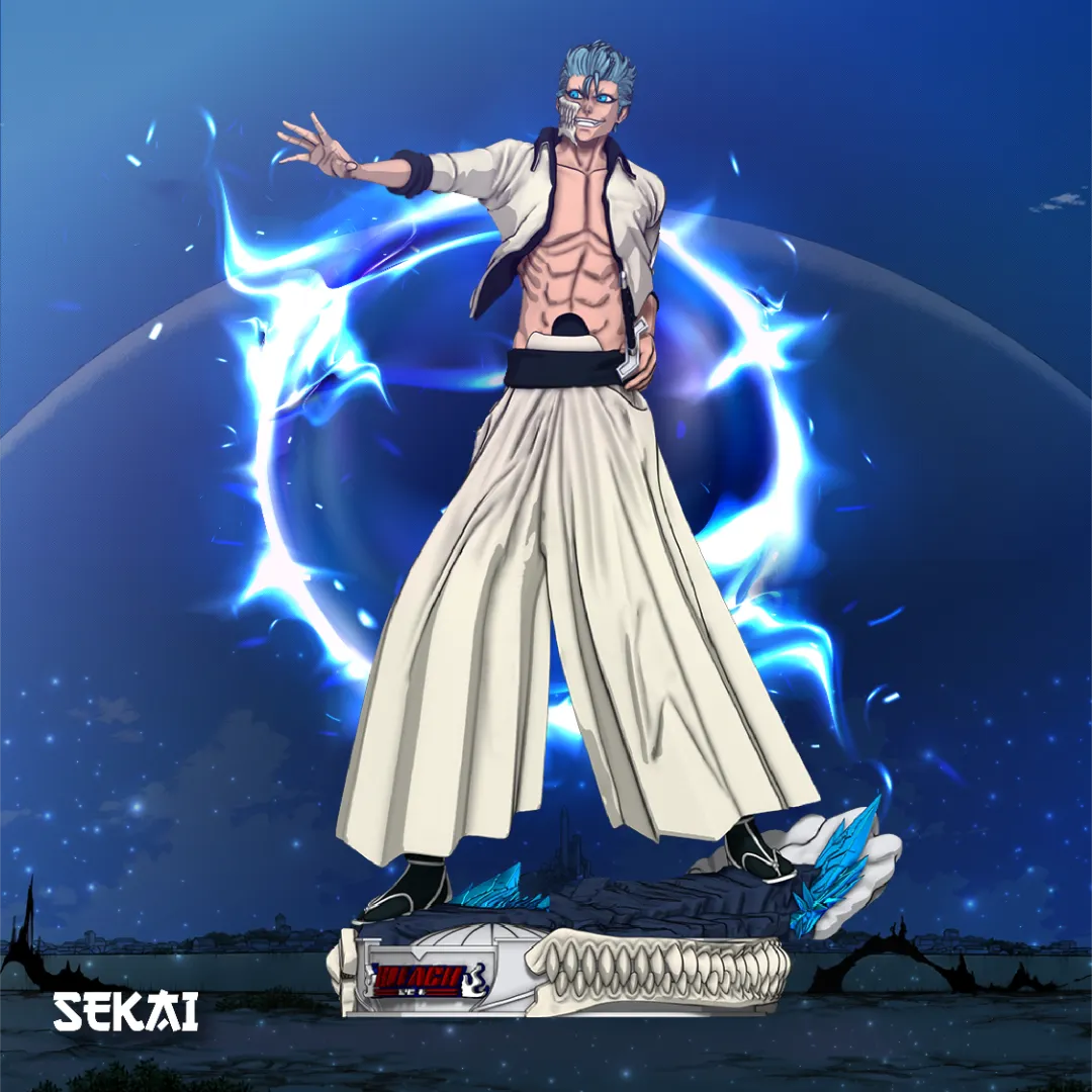 Grimmjow - Unassembled and Unpainted Garage Kit - Model Designed by Sekai3D