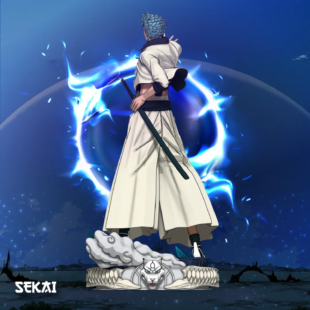 Grimmjow - Unassembled and Unpainted Garage Kit - Model Designed by Sekai3D