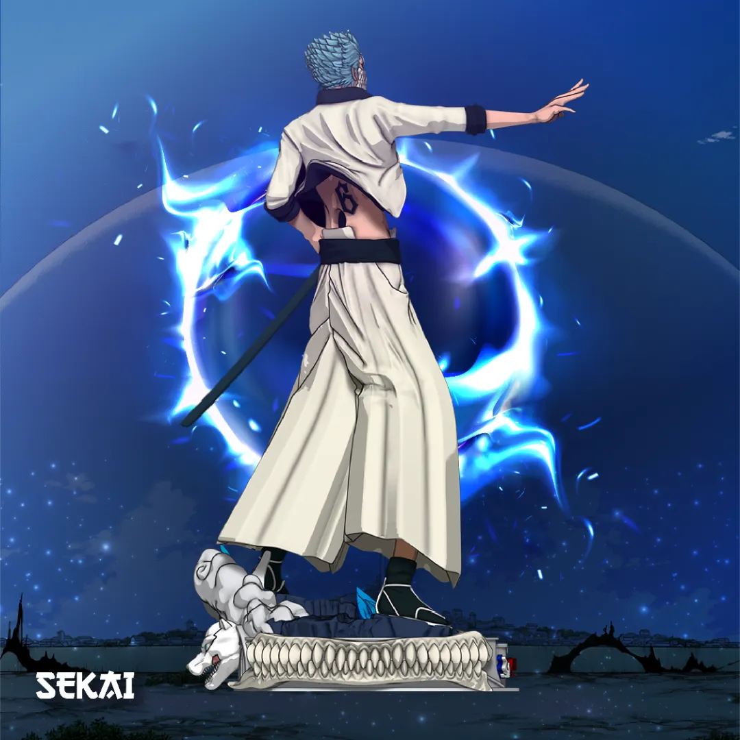 Grimmjow - Unassembled and Unpainted Garage Kit - Model Designed by Sekai3D