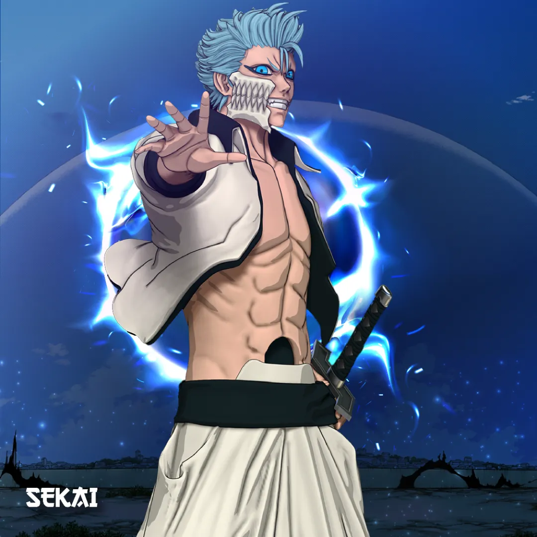 Grimmjow - Unassembled and Unpainted Garage Kit - Model Designed by Sekai3D