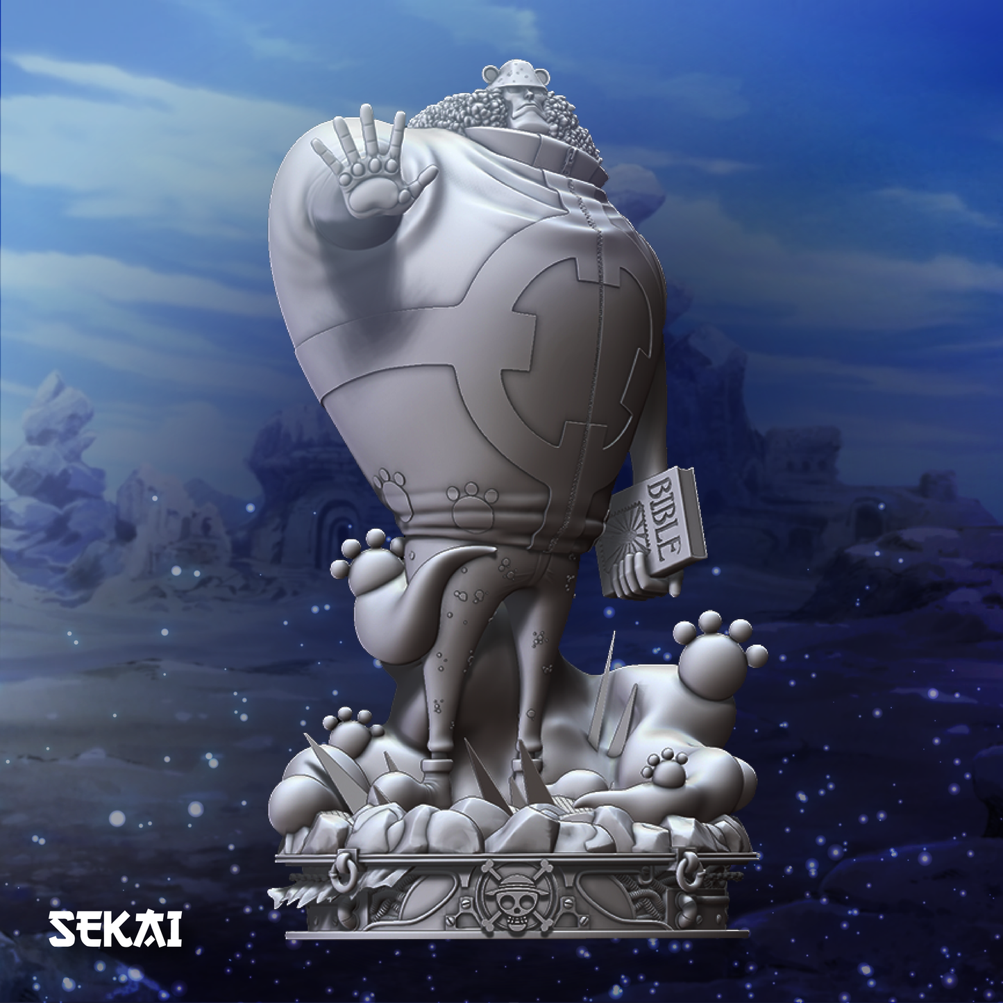 Kuma- Unassembled and Unpainted Garage Kit - Model Designed by Sekai3D