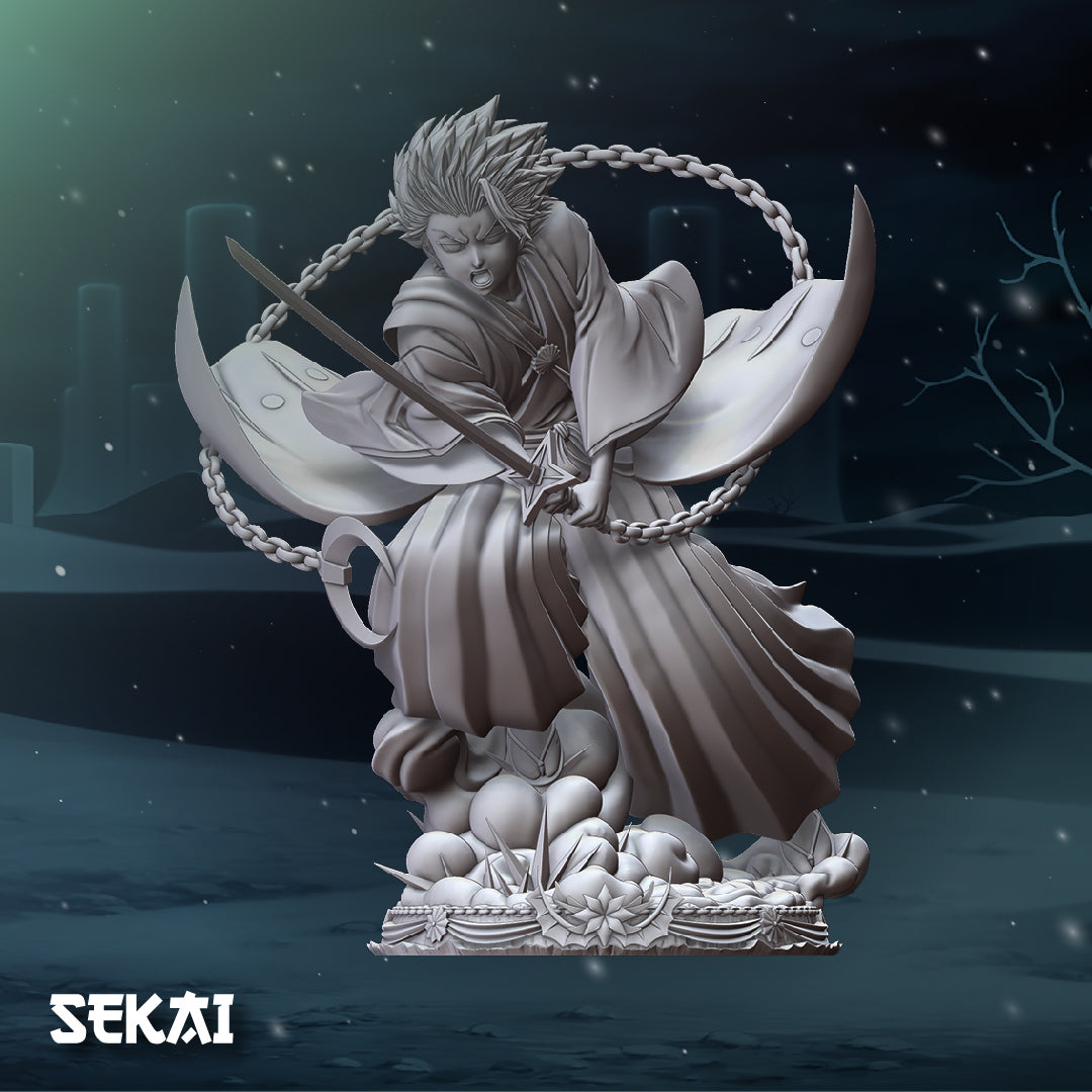 Toshiro - Unassembled and Unpainted Garage Kit - Model Designed by Sekai3D