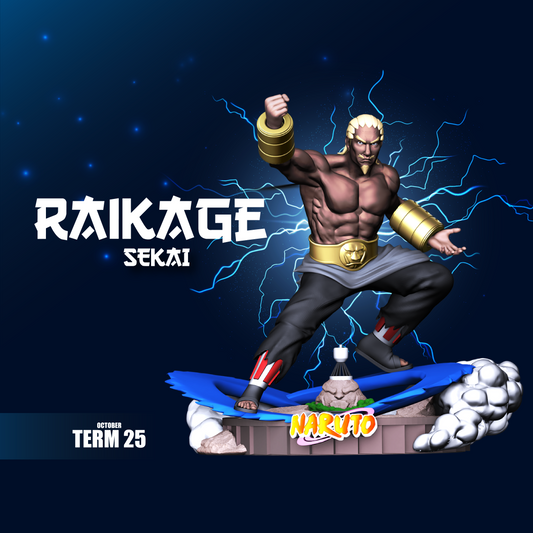 Raikage - Unassembled and Unpainted Garage Kit - Model Designed by Sekai3D