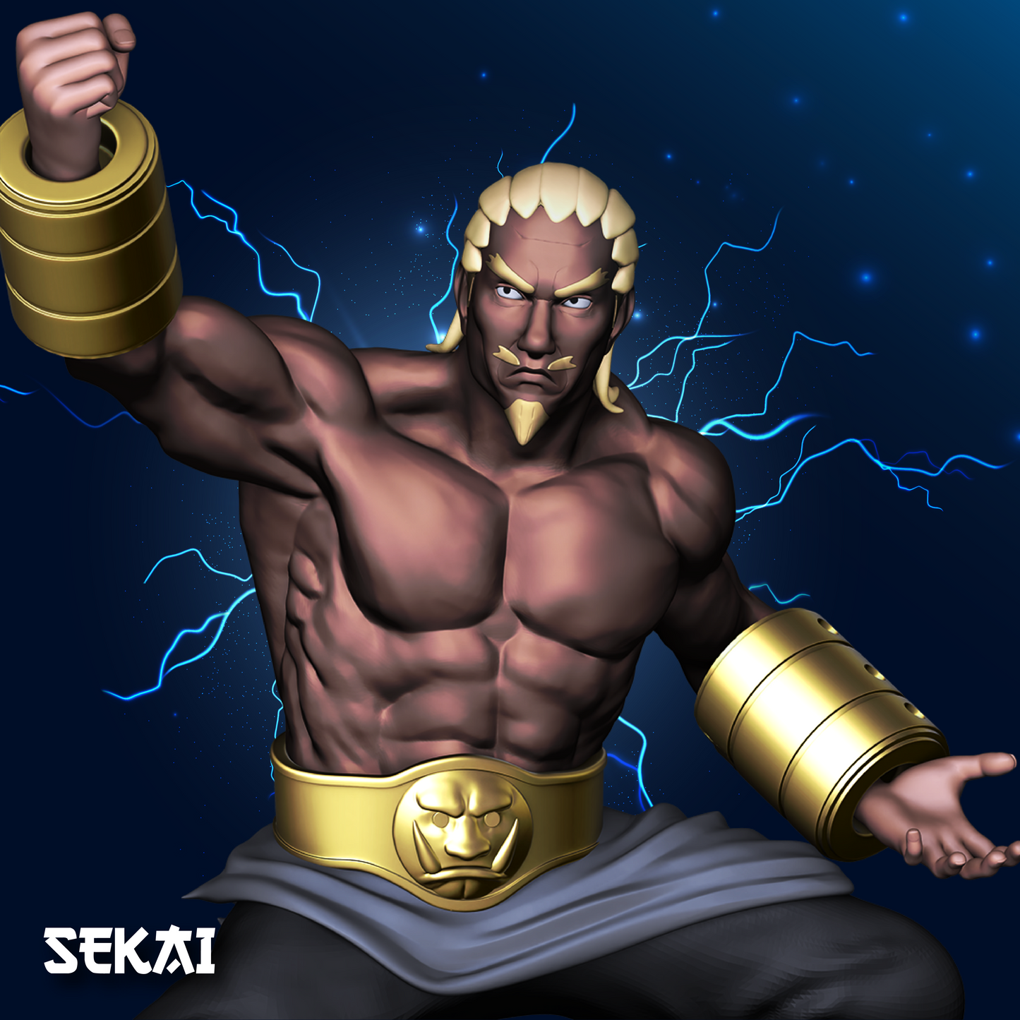 Raikage - Unassembled and Unpainted Garage Kit - Model Designed by Sekai3D