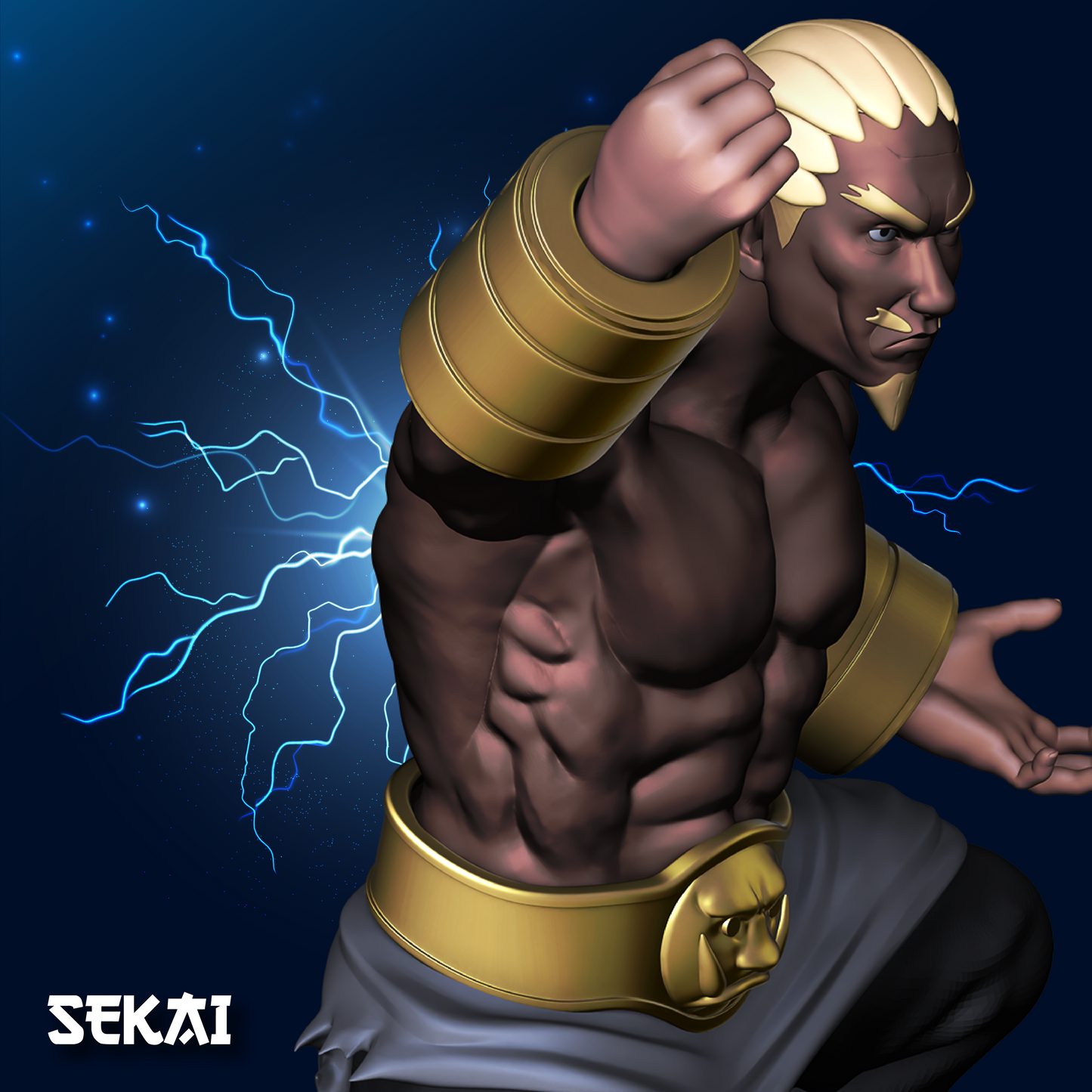 Raikage - Unassembled and Unpainted Garage Kit - Model Designed by Sekai3D