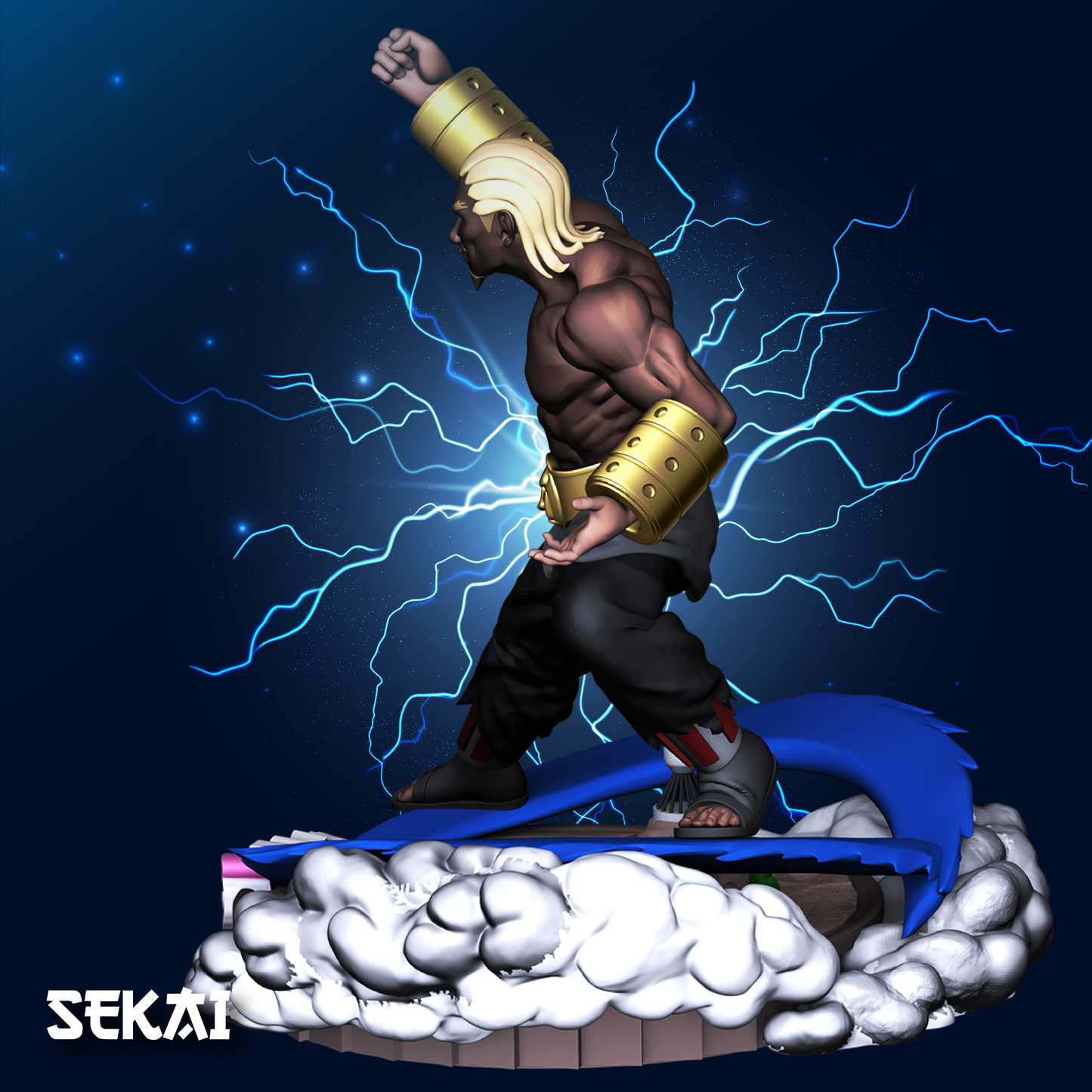 Raikage - Unassembled and Unpainted Garage Kit - Model Designed by Sekai3D