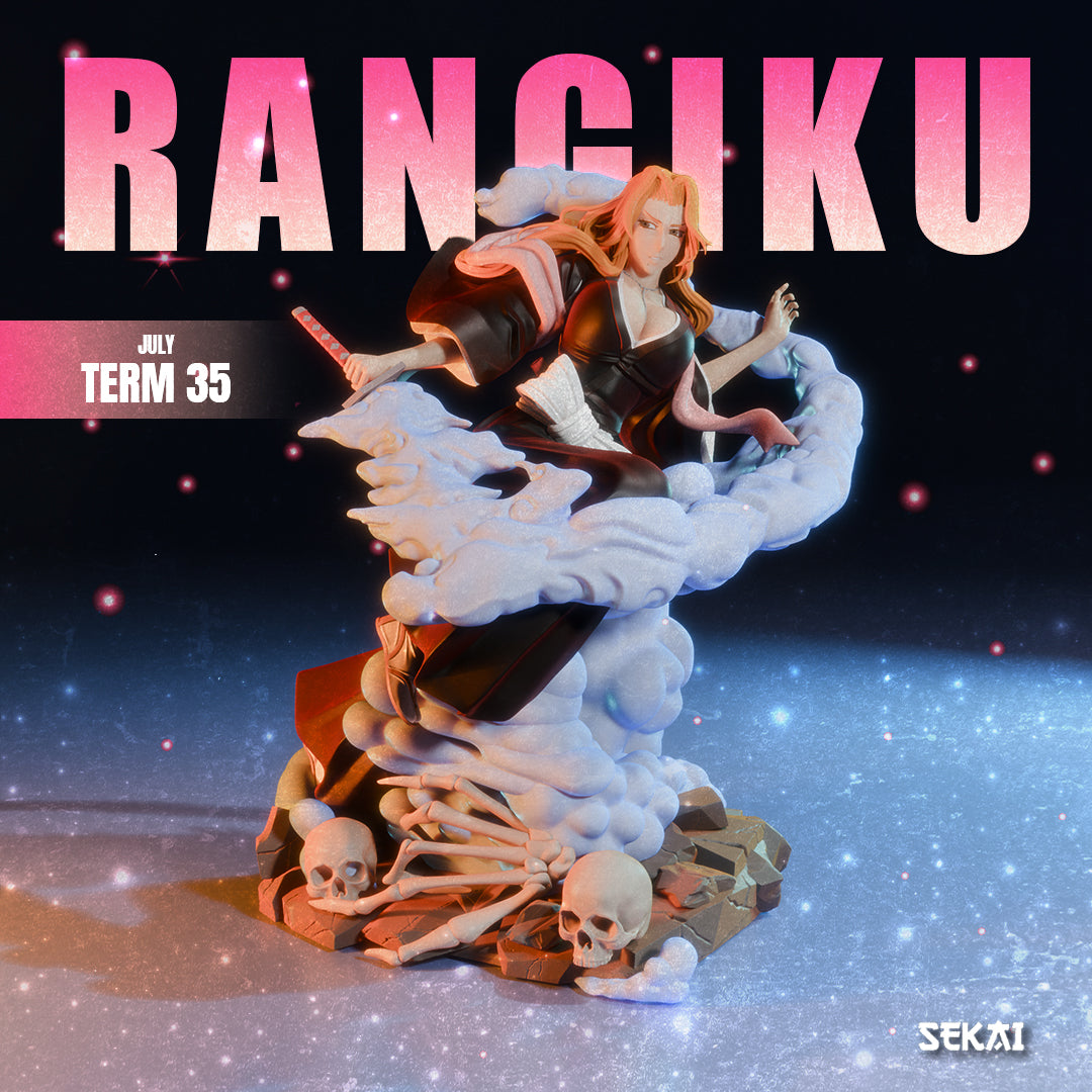 Rangiku - Unassembled and Unpainted Garage Kit - Model Designed by Sekai3D
