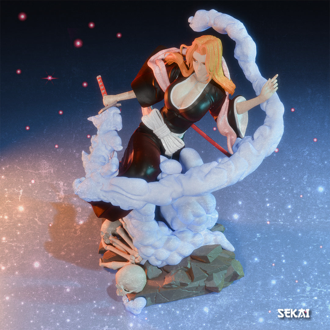 Rangiku - Unassembled and Unpainted Garage Kit - Model Designed by Sekai3D