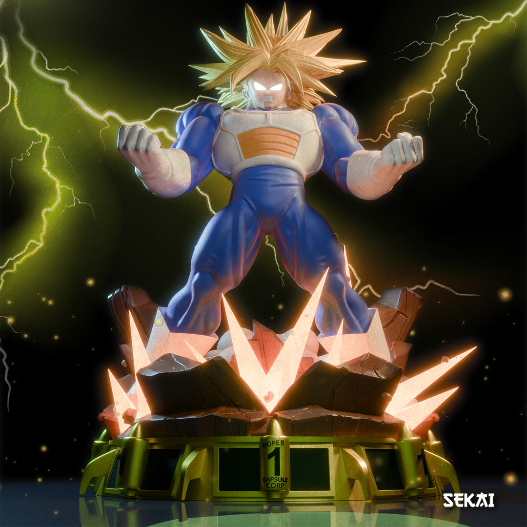 Super Trunks - Unassembled and Unpainted Garage Kit - Model Designed by Sekai3D