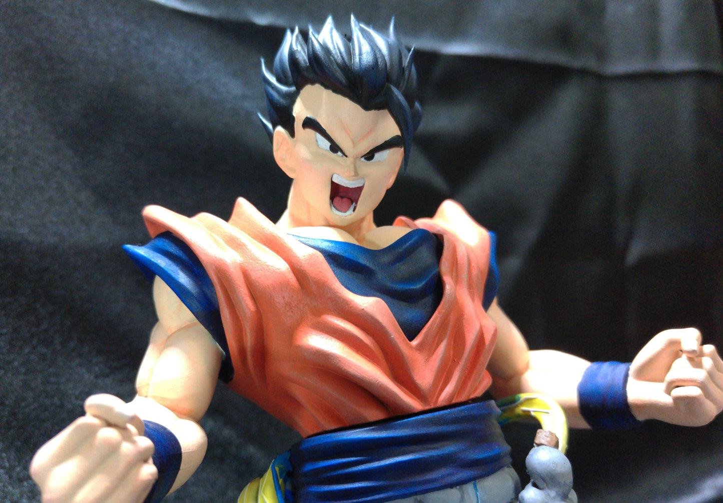 Ultimate Gohan Bust - 3D Printed, PAINTED, and Unassembled Figurine - Model Designed by Sekai3D