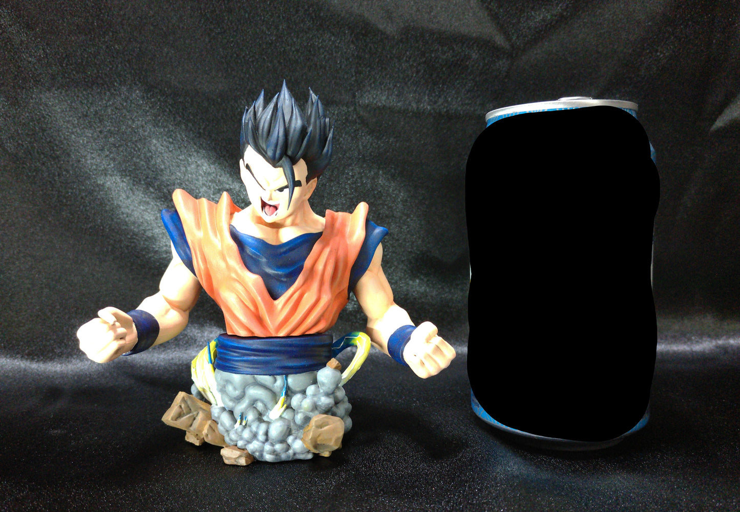 Ultimate Gohan Bust - 3D Printed, PAINTED, and Unassembled Figurine - Model Designed by Sekai3D