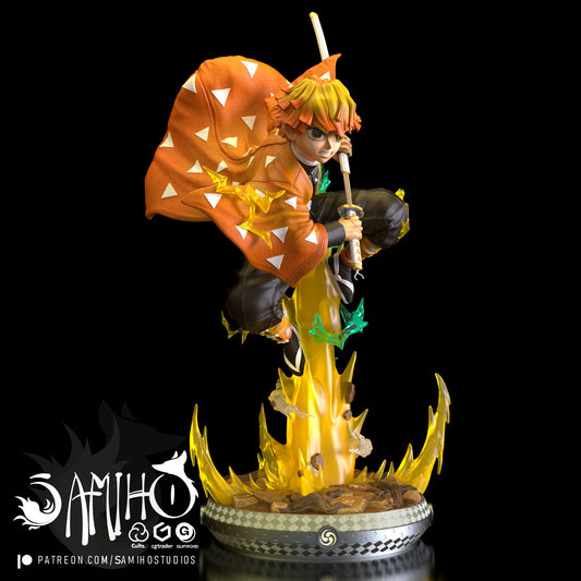 Zenitsu - Unassembled and Unpainted Garage Kit - Model Designed by Samiho Studios